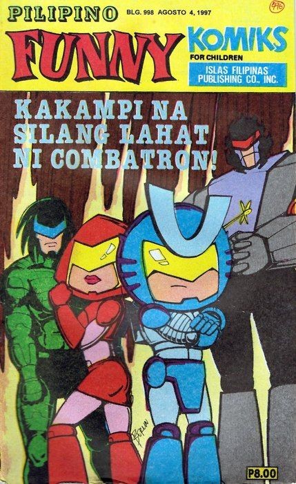 Pilipino FUNNY Komiks fans rejoice! Local studio releases Combatron ...